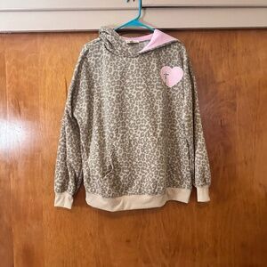 Faith leopard print sweatshirt